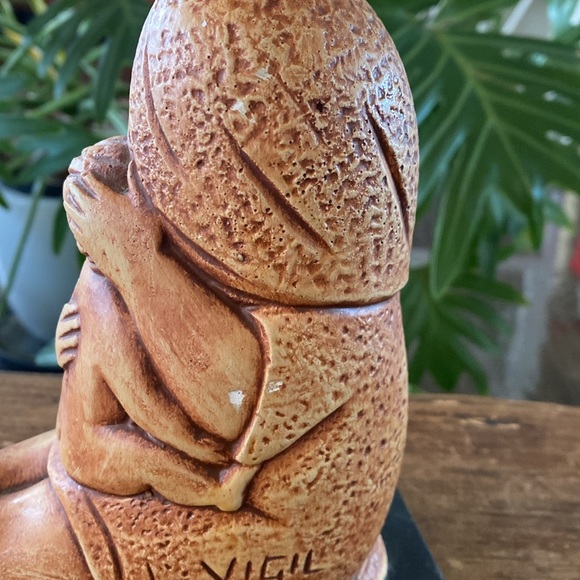 Vintage Adolfo Vigil Artist Mother and Child Sculpture - Picture 5 of 10